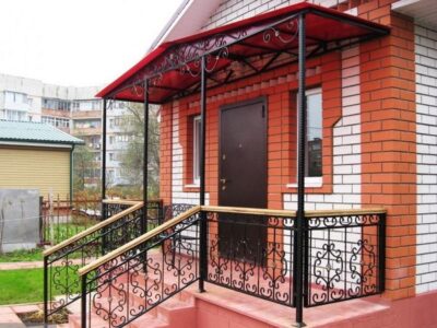 Козырёк кованый НВ-5820