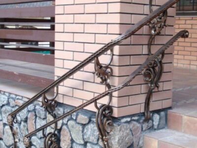 Кованые перила для лестницы ПР-6246