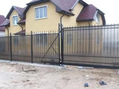 Откатные ворота на винтовых сваях 4500×2200 ВТ-11494