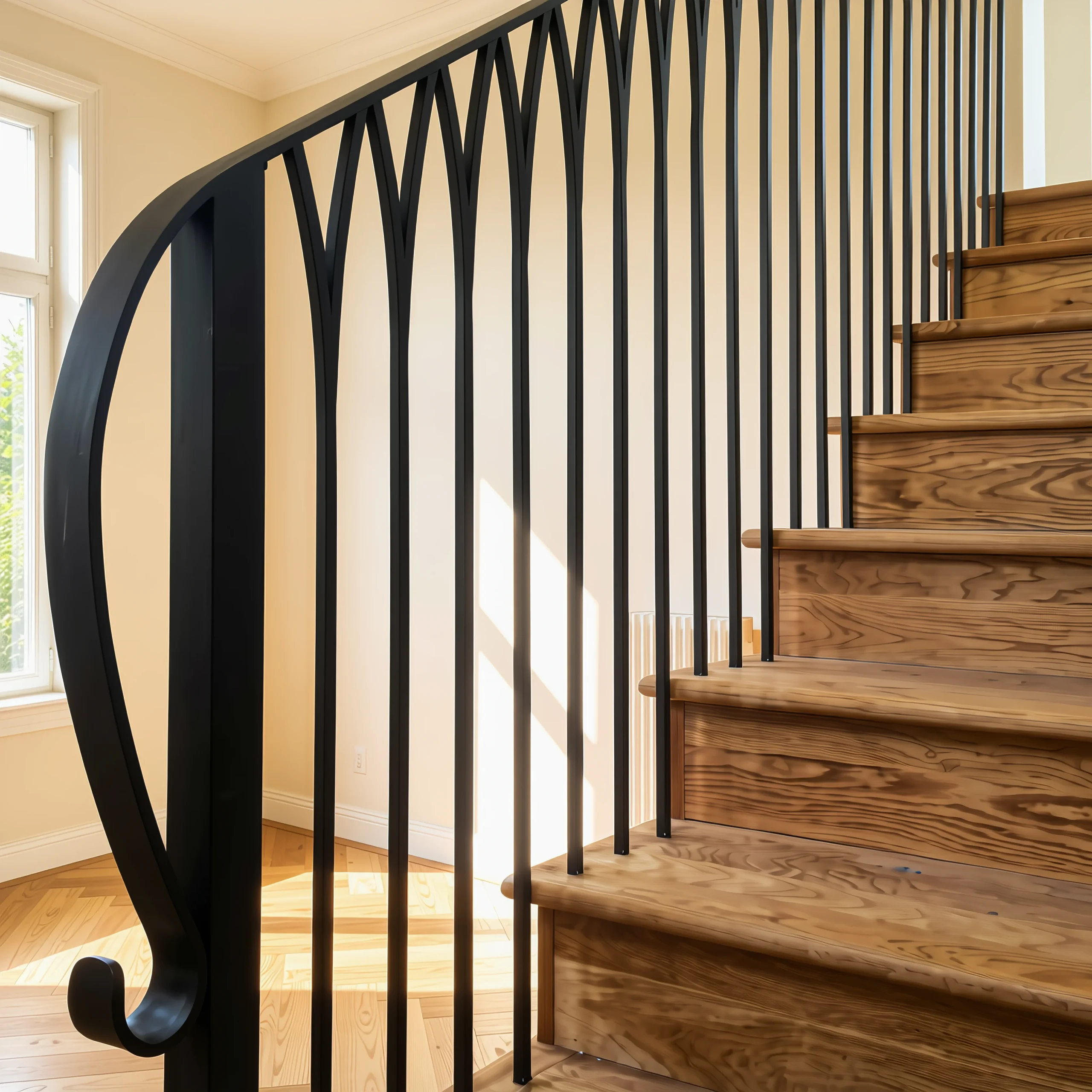 Перила металлические «Готика» МП-033