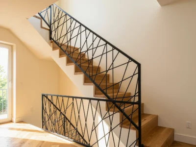 Перила металлические «Нитки М» МП-026